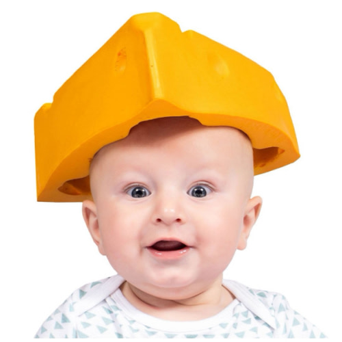 Original Baby Sized Cheesehead at the Packers Pro Shop