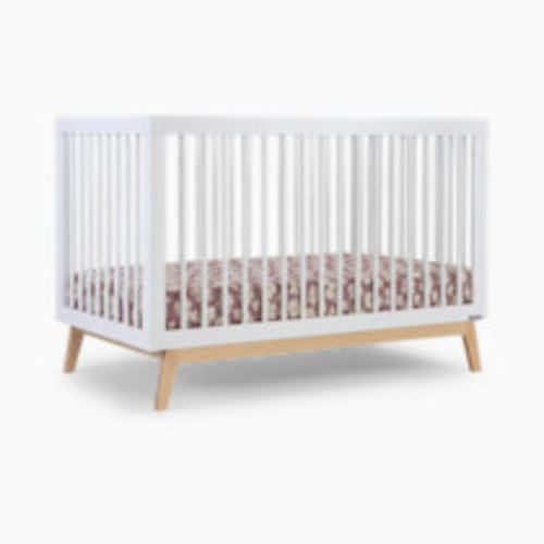 dadada Soho 3-in-1 Convertible Crib - White/Natural