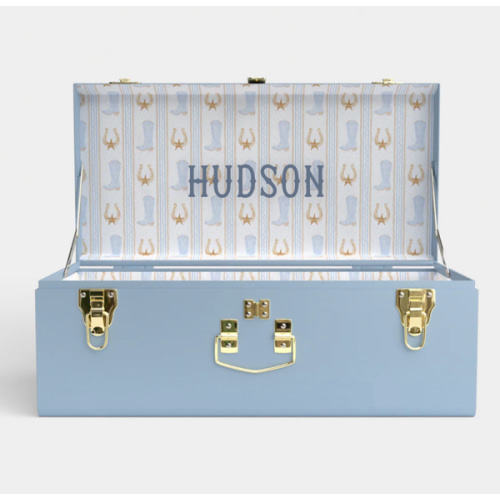Petite Trunk - Light Blue - Rodeo's Roundup / Embroidery