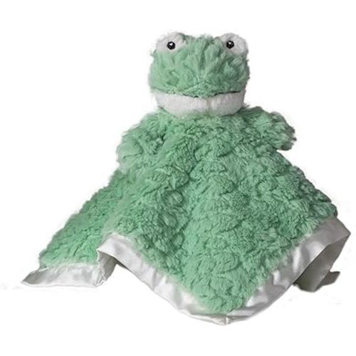 Mary Meyer Baby Lovey Putty Nursery Newborn & Toddler Boys and Girls Security Blanket Stuffed Animal Soft Snuggle Toy, 13 x 13-Inches, Mint Green Frog