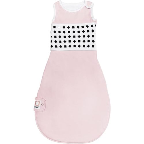Nanit Breathing Wear Sleeping Bag, Size Medium, Blush, 6-12 month