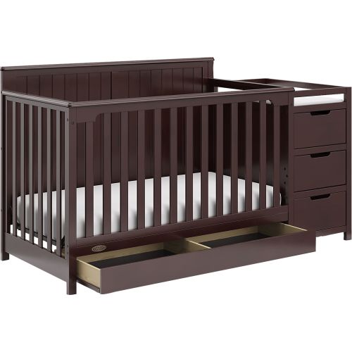 Maralah II Espresso Dark Wood Crib