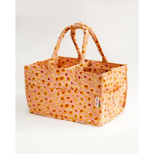 Leopard Print Nappy Caddy