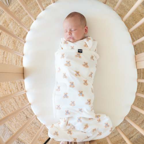Sleep Bag + Swaddler in Teddy Bear 1.0 TOG | Kyte Baby