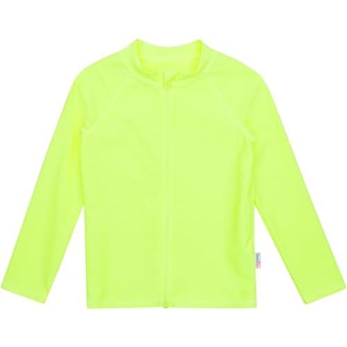 SwimZip UPF 50+ Long Sleeve Rash Guard for Boys' and Girls' - Baby, Toddler, Kids