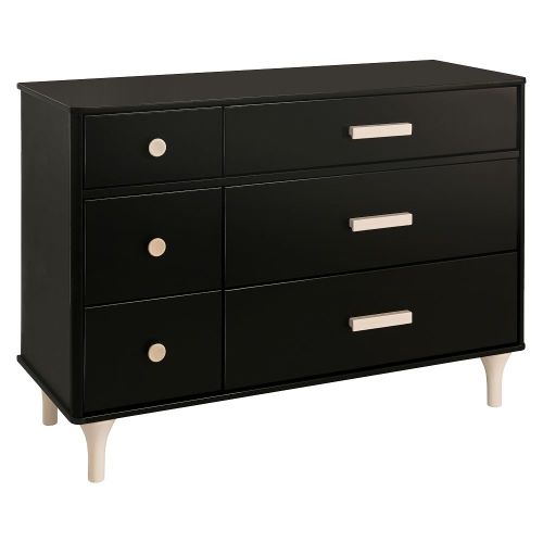 Lolly 6-Drawer Assembled Double Dresser White / Natural