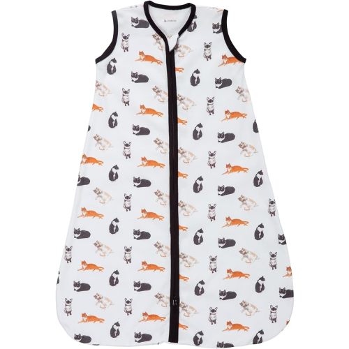 LollyBanks Baby Sleep Sack, 100% Cotton Wearable Blanket 2-Way Zipper Sleep Sacks