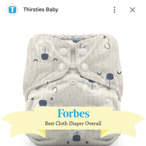 Best Rated All In One Cloth Diaper | Natural Cotton + Hemp | One Size – Thirsties Baby