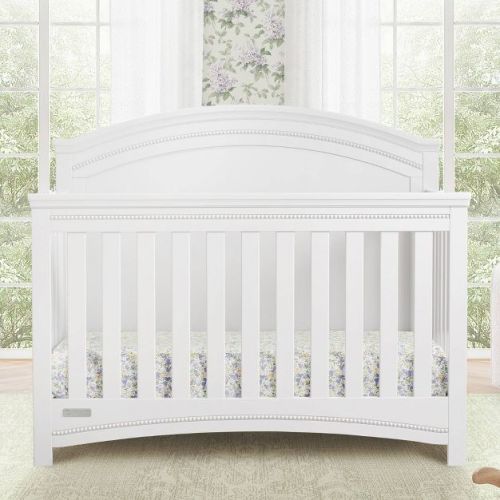 Simmons Kids SlumberTime Emma 4-in-1 Convertible Baby Crib 'N' More - Greenguard Gold Certified