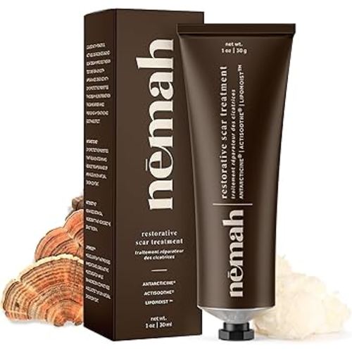 Nemah - Restorative Scar Treatment for C Section Recovery - C Section Scar Treatment for Postpartum - Reduces the Appearance of Scars from Acne - Vegan & Cruelty-Free - 1 oz.