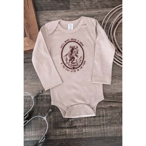 You'll Never Break A Horse Sittin' On The Fence (Baby & Toddler)