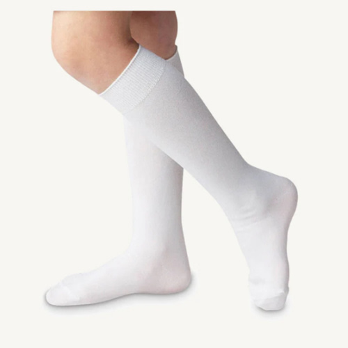 Jefferies High Class Knee Socks - White