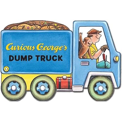 Curious George's Dump Truck (mini movers shaped board books)
