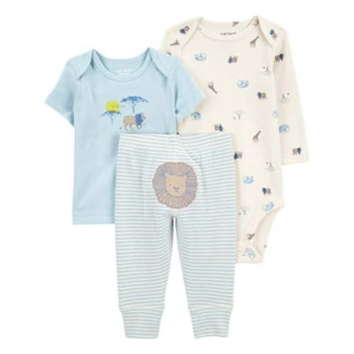 Carter's Child of Mine Baby Boy Outfit Set, 3-Piece, Sizes 0/3-24 Months