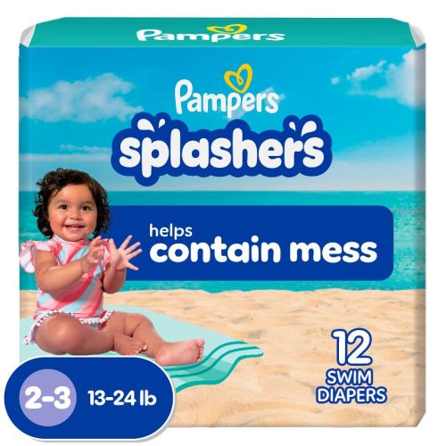 Pampers Splashers Disposable Swim Diapers Convenience Pack - Size 4 - 11ct