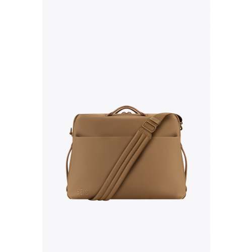 BÉIS 'The Ultimate Travel Duffle' in Camel - Personal Item Travel Duffle Bag in Camel Brown