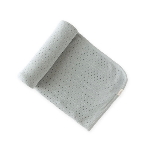 Pointelle Knit Blanket