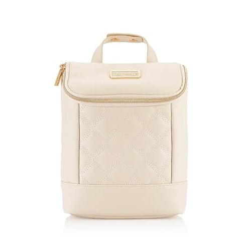 Itzy Ritzy Insulated Bottle Bag, Holds 3 Baby Milk Bottles (Milk & Honey)