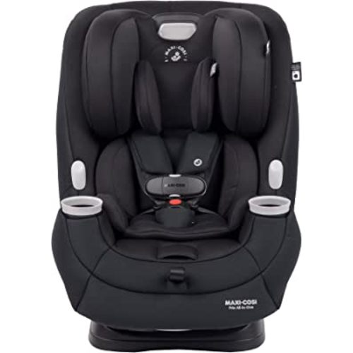 Maxi-Cosi Pria All-in-One Car Seat, 3in1, Convertible from Infant to Toddler, rear and forward facing, booster mode, washable Seat Cover, Authentic Black