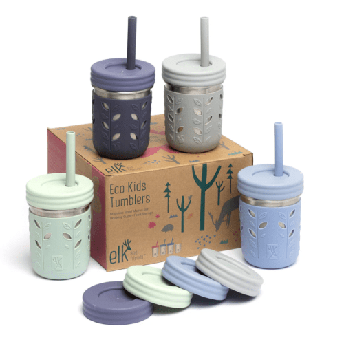 Stainless Steel 10oz Drinking Tumblers + Food Storage