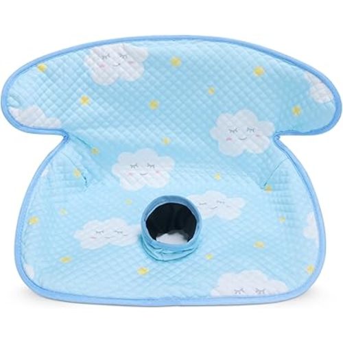 COOLBEBE Car Seat Protector for Potty Training, Dry Waterproof Car Seat Liner Toilet Training for Baby Infant Toddler, Piddle Pads Cover Car Seat Pad for Strollers & Carseat (Blue)