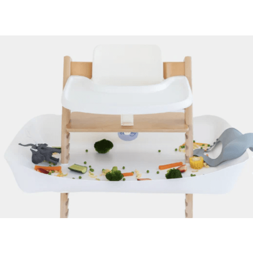 CATCHY - The Food Catcher for High Chairs – Catchy STOKKE Tripp Trapp (Color White)