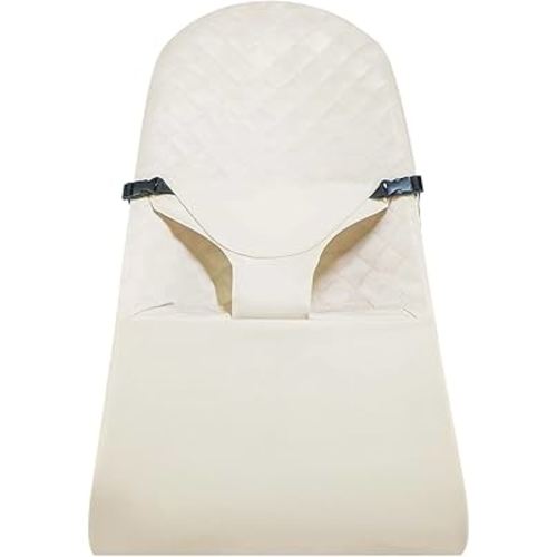 Fabric Seat for Bouncer, Replacement Cover for Baby Bjorn Bouncer Bliss, Soft Breathable Machine Washable (Beige, Cover Only)