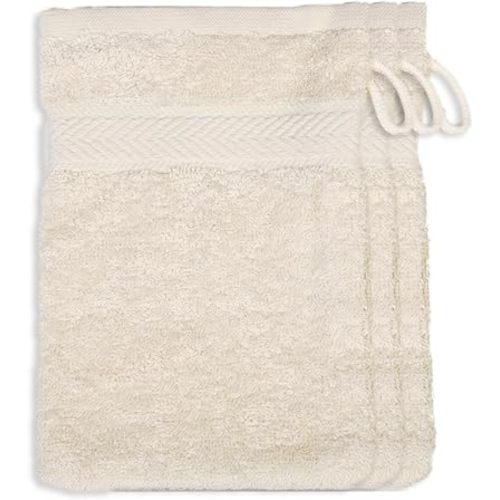 Organic Cotton Bath Mitt - Pack of 3, Ultra Soft and Hypoallergenic,GOTS Certified 100% Organic Cotton with Hanging Loop, Undyed and Unbleached