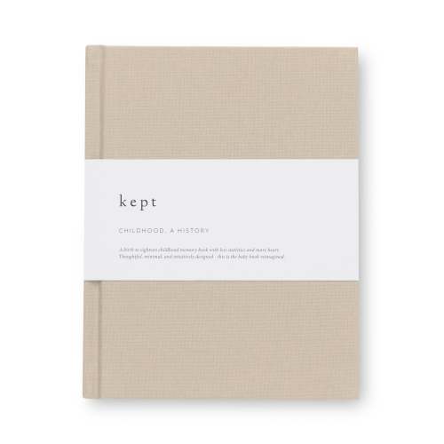 Kept Childhood Baby Book (Dune)
