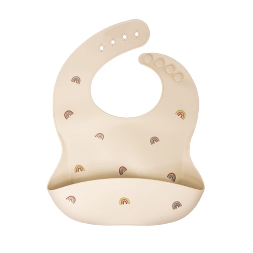 Silicone Bib (Rainbows)
– Mommy’s Ark