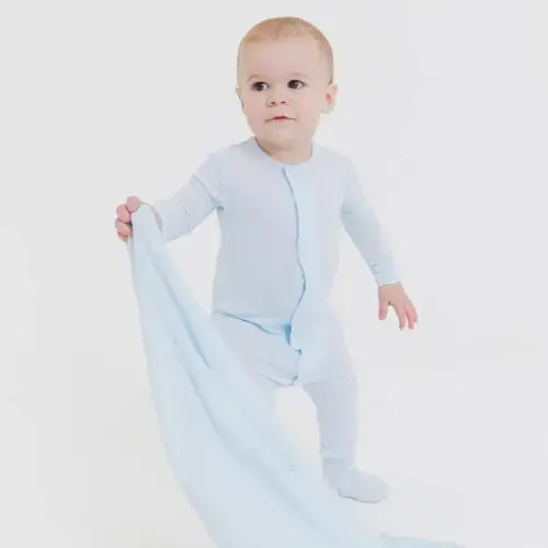 3-6 Mos Magnetic Me Footie in Pin Dot