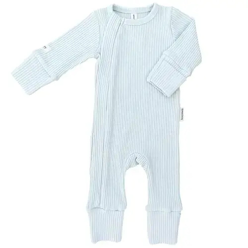 Baby Onesie - Powder Blue - 3-6 Mos