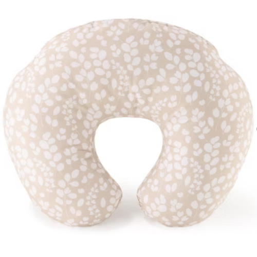 The Peanutshell Nursing Pillow For Breastfeeding, Breast Feeding Pillows For Babies, New Baby Essentials, Beige Botanical