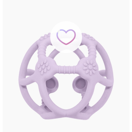 Silicone Teething Ball - Light Purple