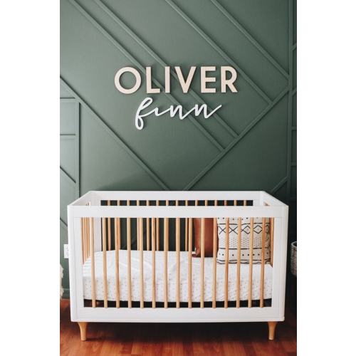 Nursery Name Sign | Wooden Baby Name Sign for Nursery | Wooden Name Cutout | Personalized Nursery Decor | Wooden Nursery Letters