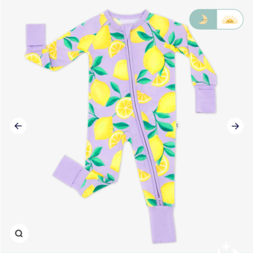 Lavender Sunny Citrus Zippy – Little Sleepies