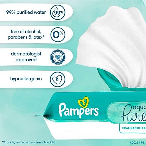 Pampers Baby Wipes Aqua Pure