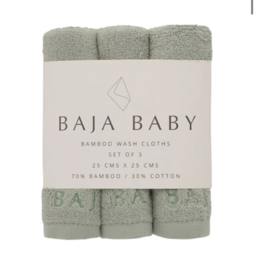 Wash Cloths - 3 Pack | Snuggle Bugz | Canada's Baby Store