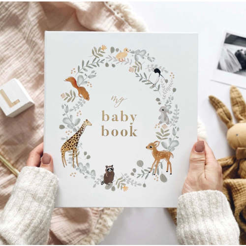 My Baby Book: Luxury keepsake memory book