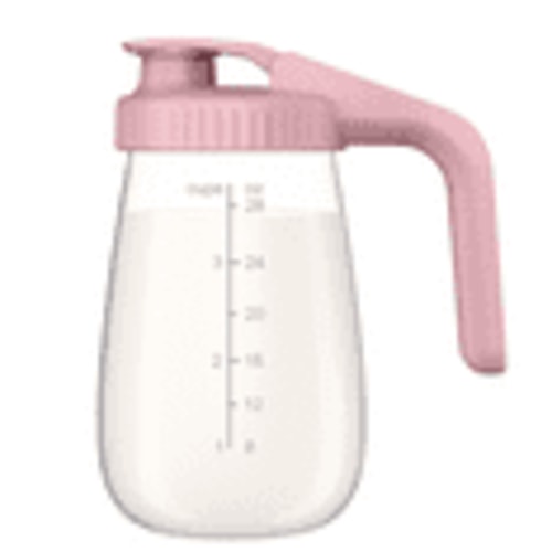 Momcozy Breast Milk Pitcher, No Leak Breast Milk Fridge Storage Container With Wide Mouth, Fast Baby Formula Maker, 1 Quart Mason Jar