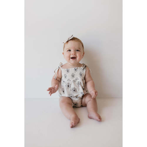 Bamboo Tie Top Romper | Desert Bloom