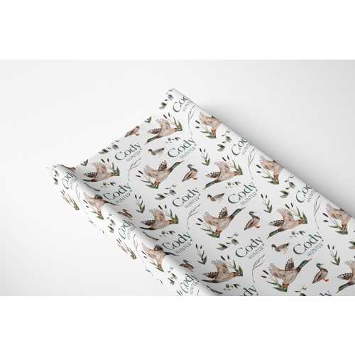 Mallard Duck Changing Pad Cover, Duck Hunter Changing Pad, Nursery Essentials, Personalized Changing Pad Cover, Duck Hunting Nursery, B33