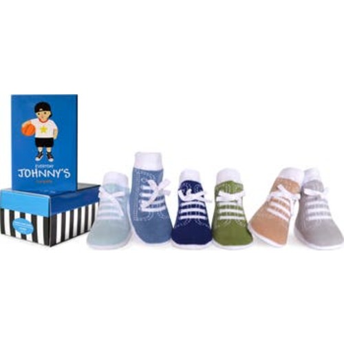 Johnny's Everyday Assorted 6-Pack Socks, 0-12 M