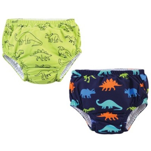 Hudson Baby Infant and Toddler Boy Swim Diapers, Dinosaurs, 18-24 Months
