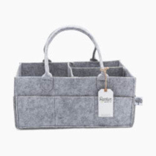 Parker Baby Co. Diaper Caddy - Gray, Large