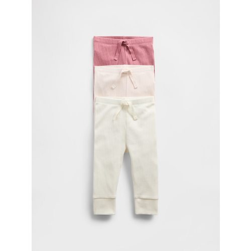 Baby First Favorites TinyRib Pants (3-Pack)