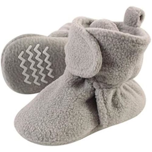 Hudson Baby Unisex-Child Cozy Fleece Booties Winter Accessory Set