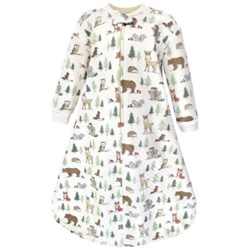 Hudson Baby Infant Boy Premium Quilted Long Sleeve Sleeping Bag and Wearable Blanket, Forest Animals, Size: 6-12 months - Out of Stock