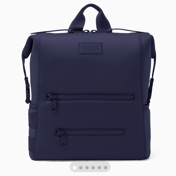 Indi Diaper Backpack in Storm, Large