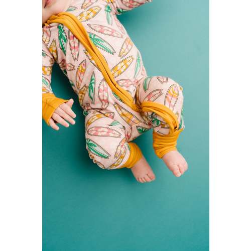 3-6 month Tropical Surf Bamboo Sleeper